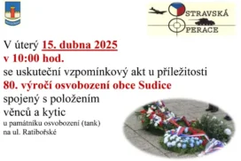80. výročí osvobození obce Sudice