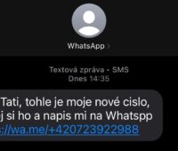 podvodná sms – ahoj tati